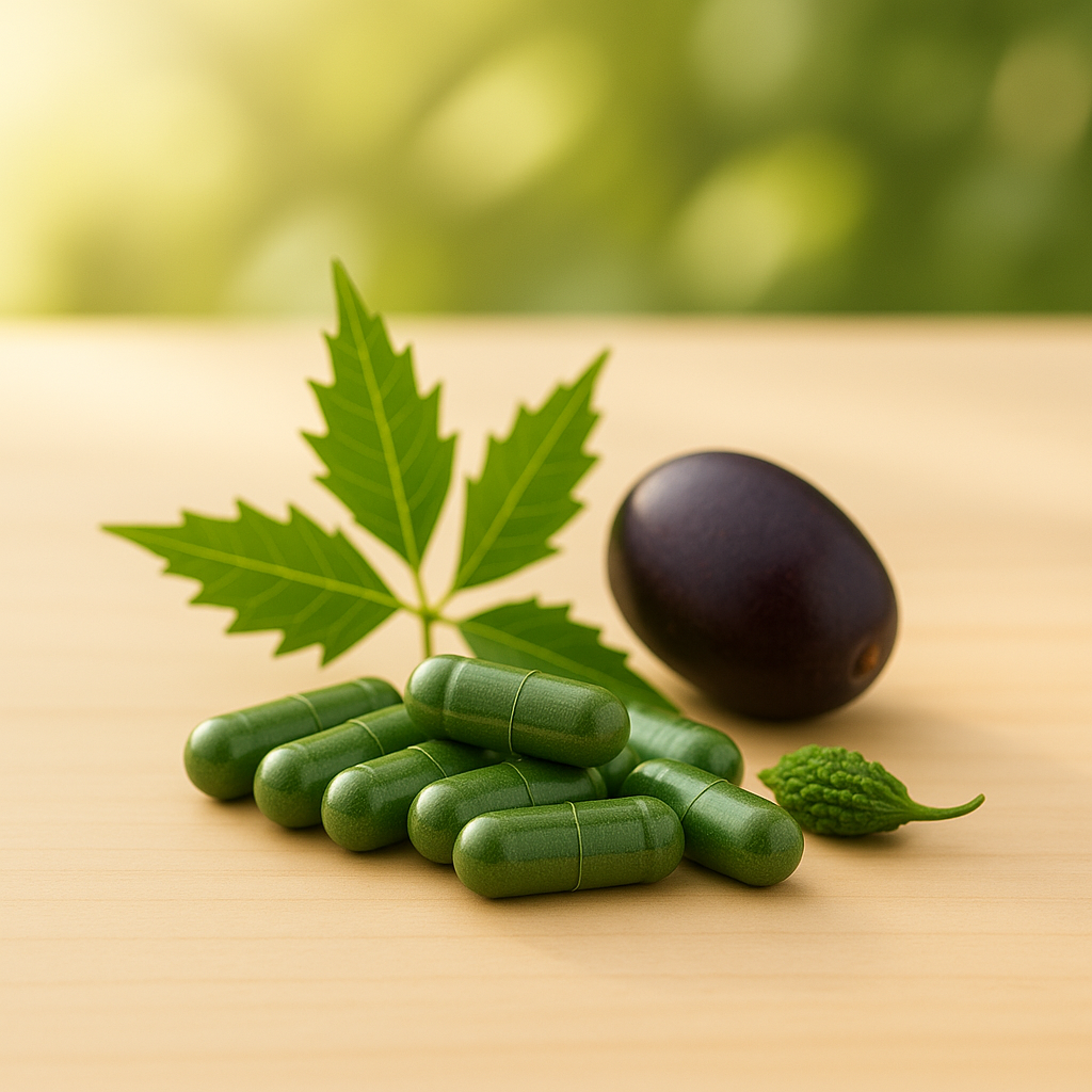 Neem Karela Jamun Capsules